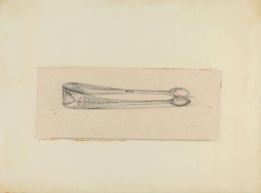 Mary Berner - Silver Sugar Tongs