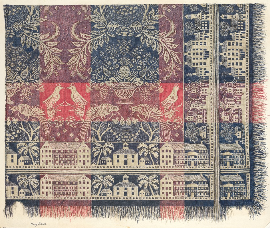 Mary Berner - Woven Jacquard Coverlet
