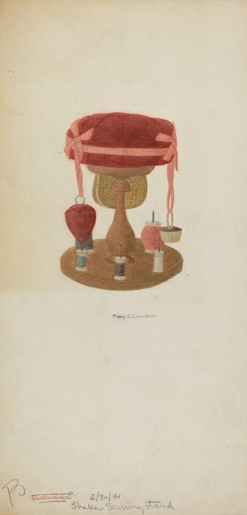 Mary C. Davidson - Sewing Stand