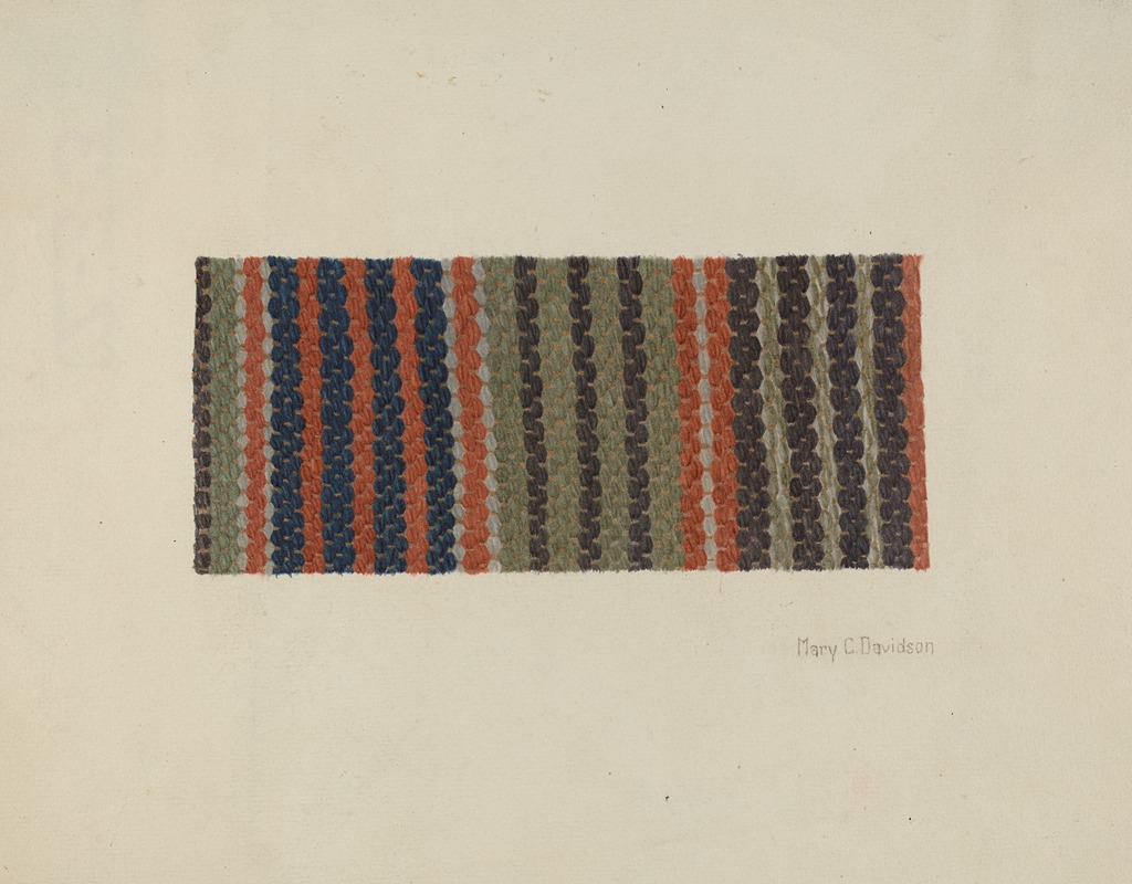 Mary C. Davidson - Woven Textile