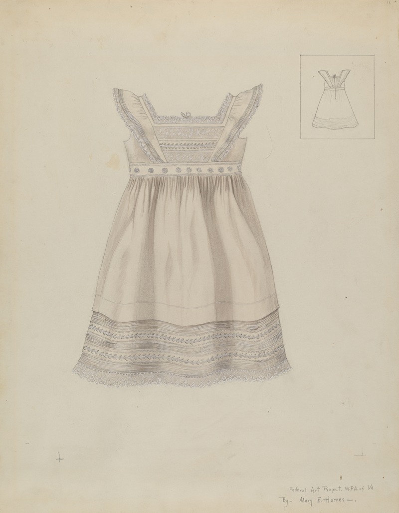 Mary E. Humes - Child’s Dress