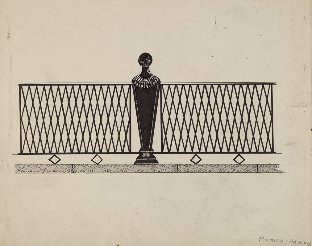 Mary E. Humes - Iron Fence