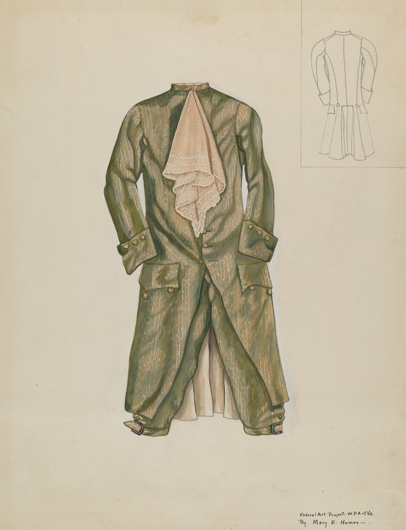 Mary E. Humes - Man’s Suit