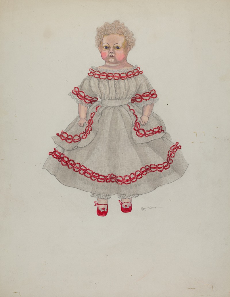 Mary E. Humes - Wax Doll