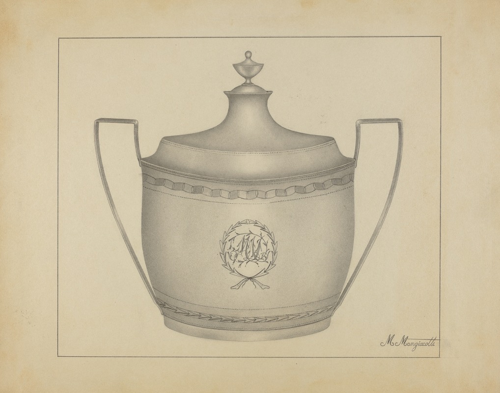 Matthew Mangiacotti - Silver Sugar Bowl