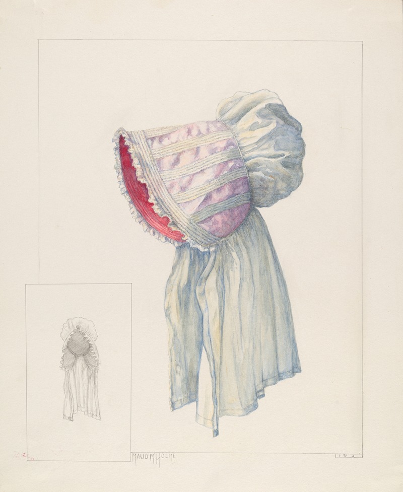 Maud M. Holme - Baby Bonnet