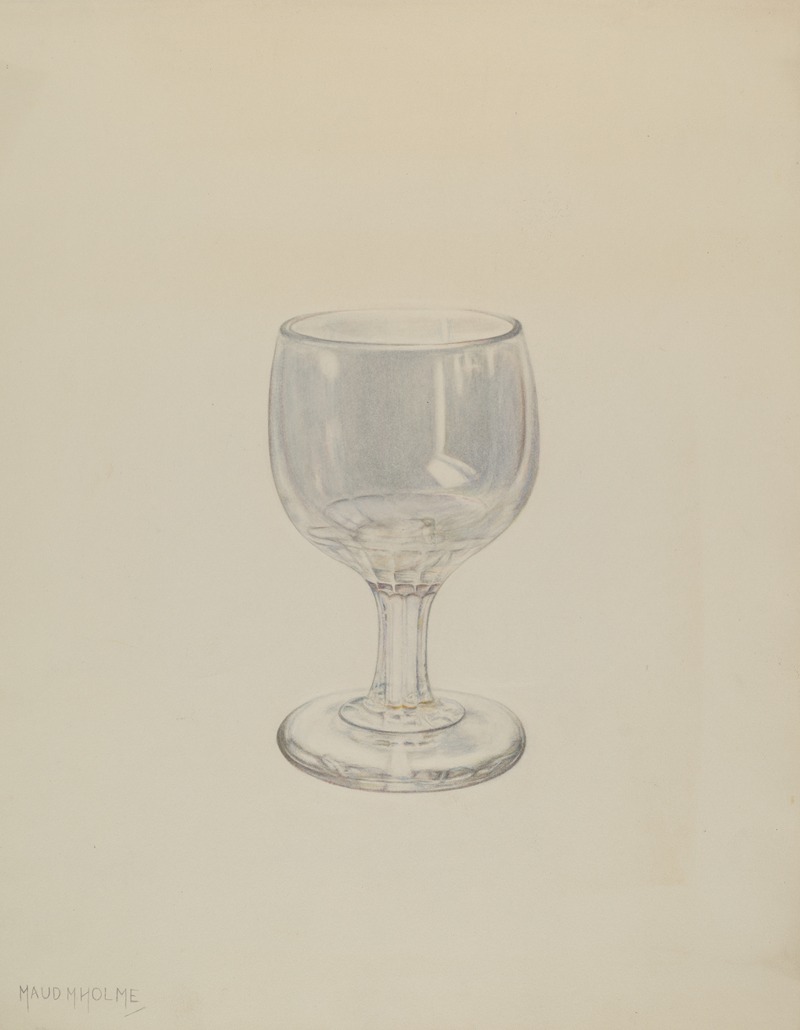Maud M. Holme - Glass