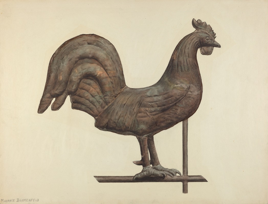 Maurice Blumenfeld - Weather Vane Finial