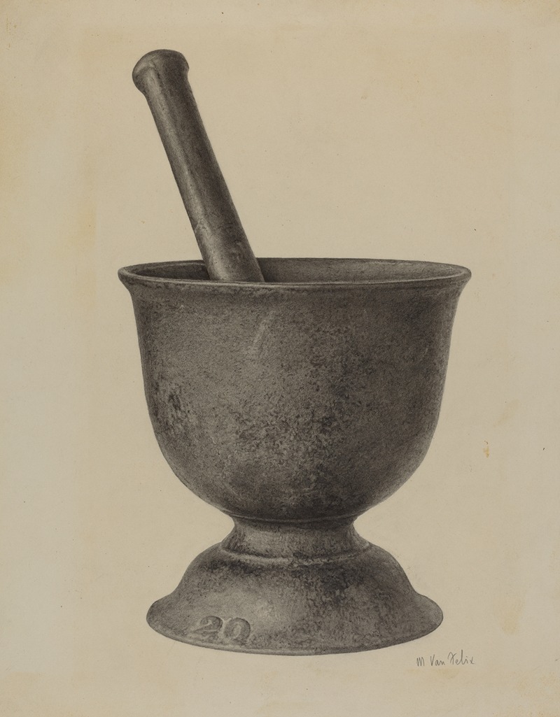 Maurice Van Felix - Mortar and Pestle