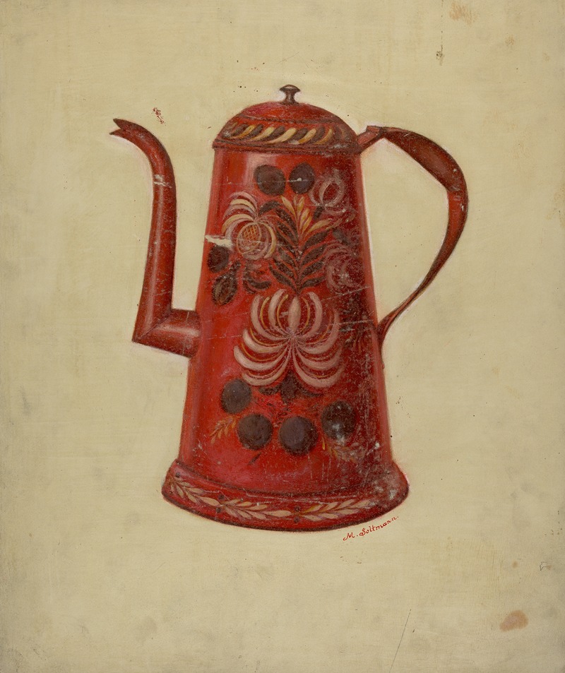 Max Soltmann - Toleware Coffee Pot