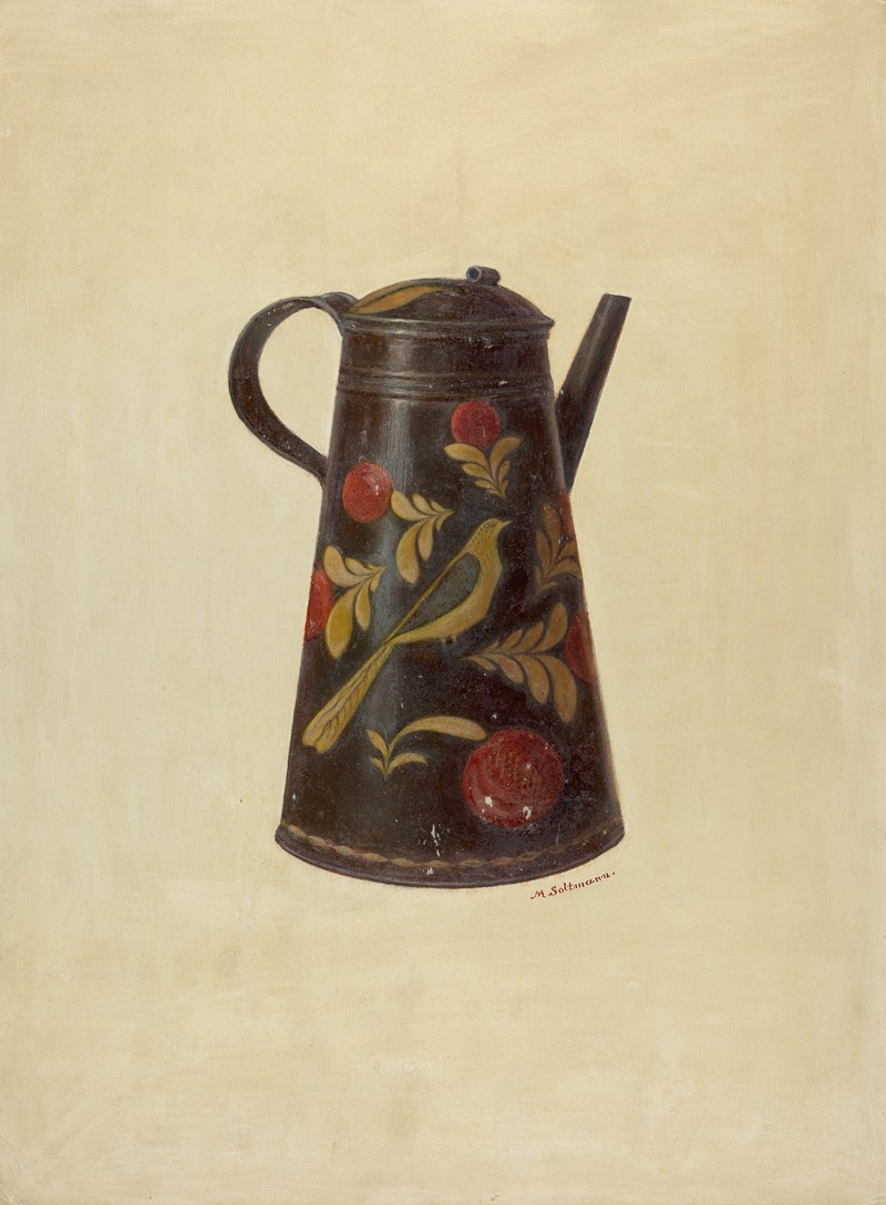 Max Soltmann - Toleware Coffee Pot