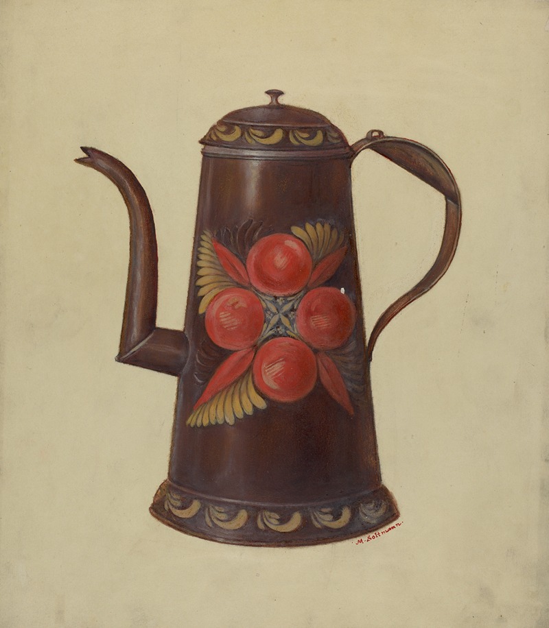 Max Soltmann - Toleware Tin Coffee Pot