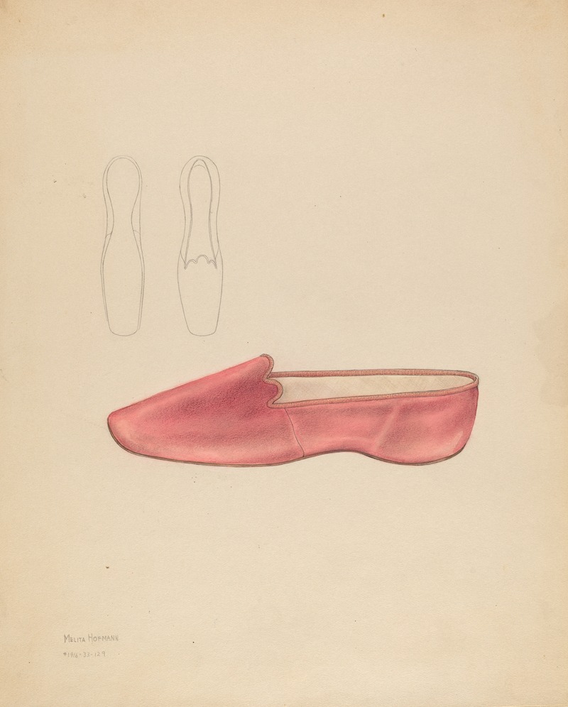 Melita Hofmann - Woman’s Slipper