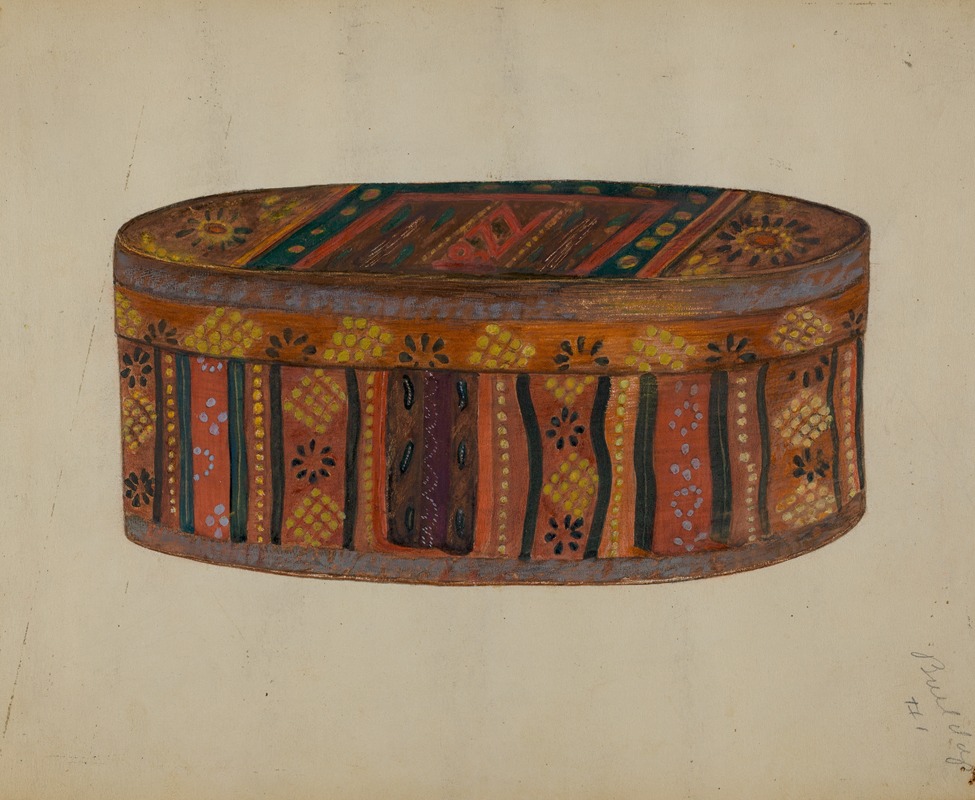 Meyer Goldbaum - Pa. German’s Bride’s Box