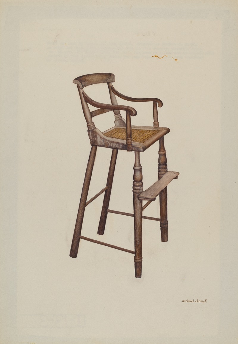 Michael Chomyk - Child’s High Chair