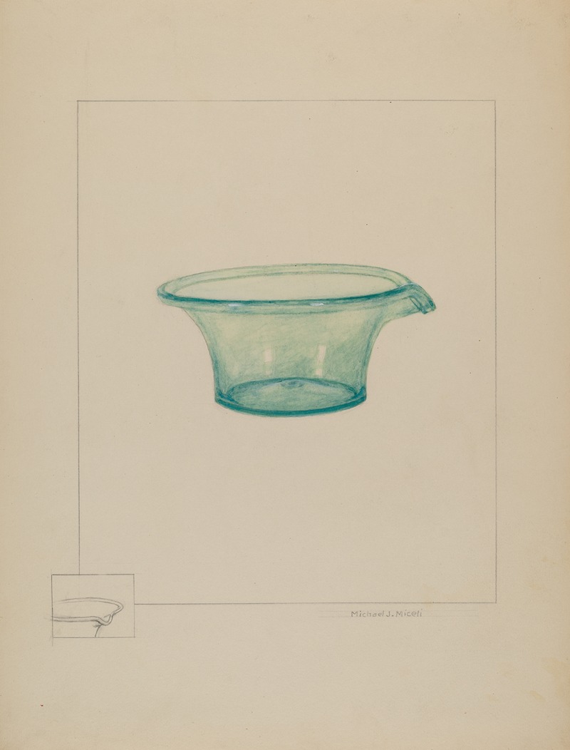 Michael J. Miceli - Glass Dish
