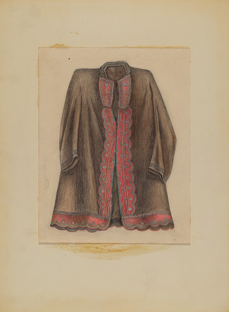 Michael Trekur - Dark Brown Cotton Coat