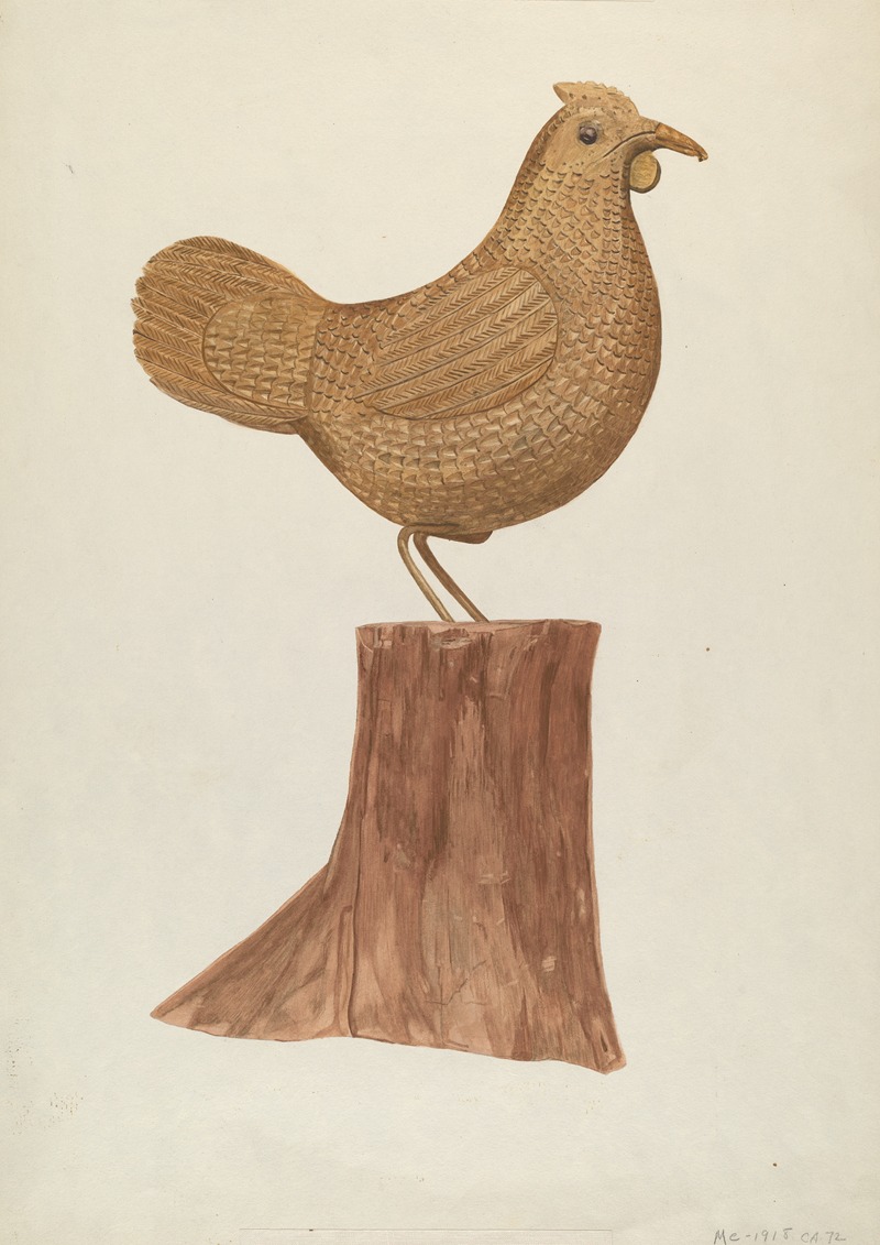 Mildred E. Bent - Little Wooden Hen