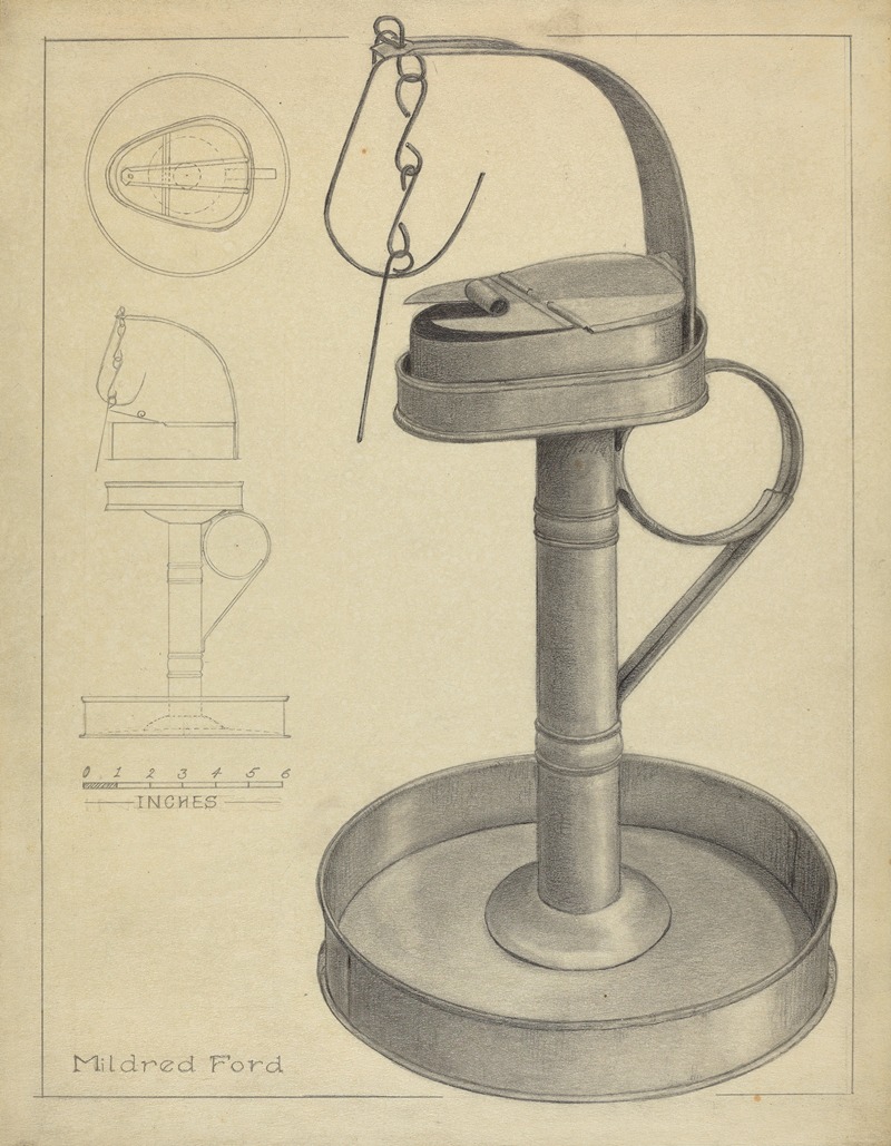 Mildred Ford - Betty Lamp and Stamp