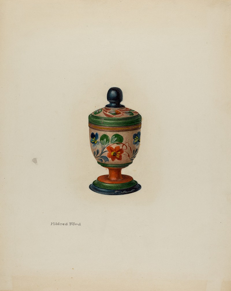 Mildred Ford - Pa. German Saffron Box
