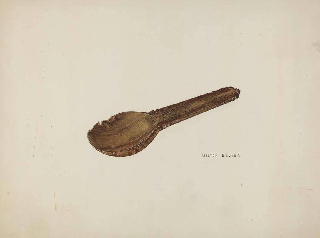 Milton Bevier - Childs Porridge Spoon