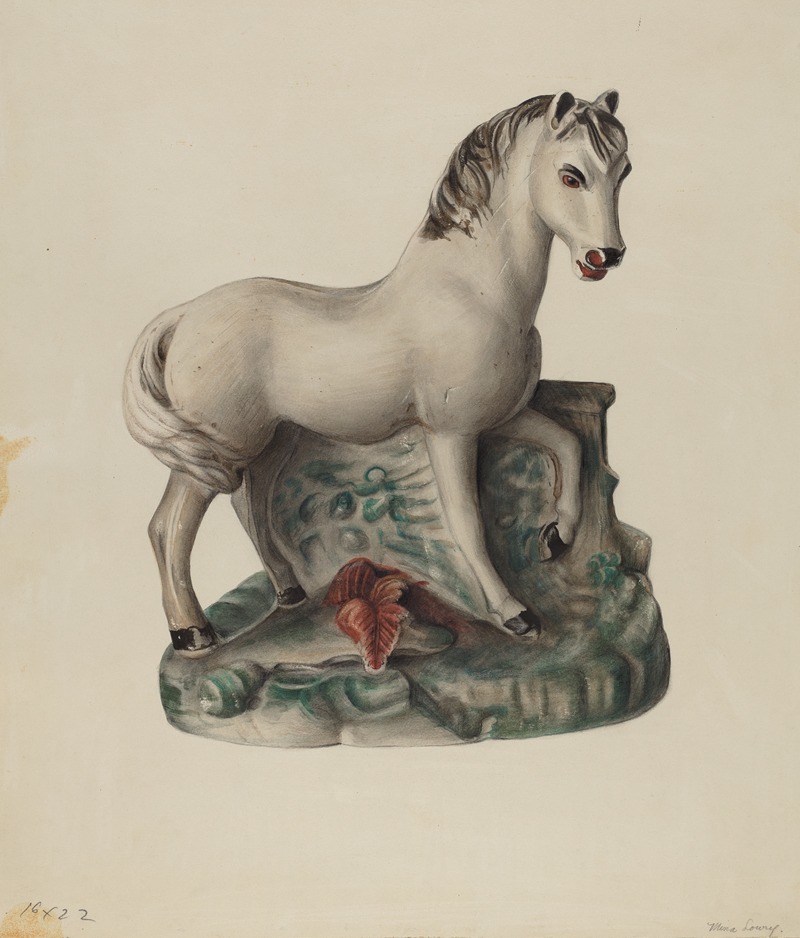Mina Lowry - Chalkware Horse
