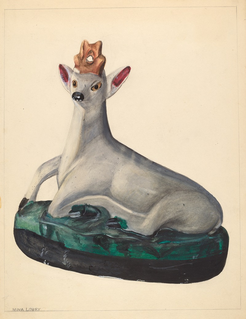 Mina Lowry - Deer Figurine