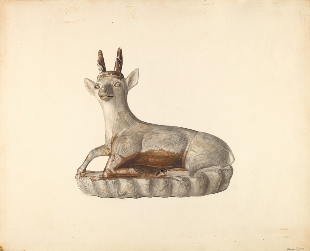 Mina Lowry - Deer Figurine