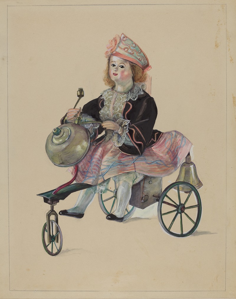 Mina Lowry - Doll on Velocipede