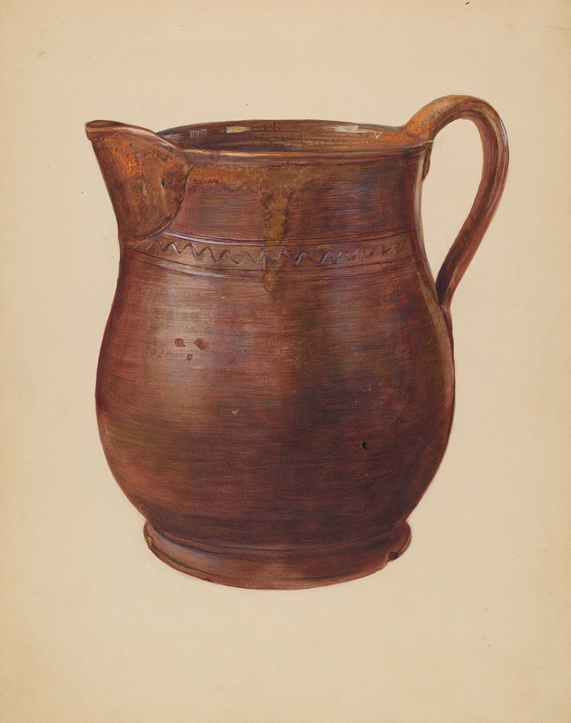 Mina Lowry - Earthenware Pitcher