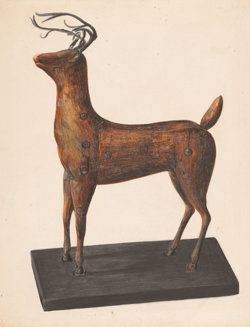 Mina Lowry - Figure of a Deer