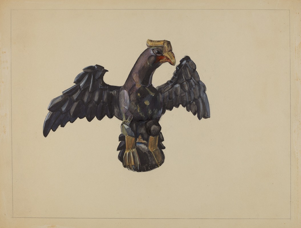 Mina Lowry - Pa. German Eagle Figure