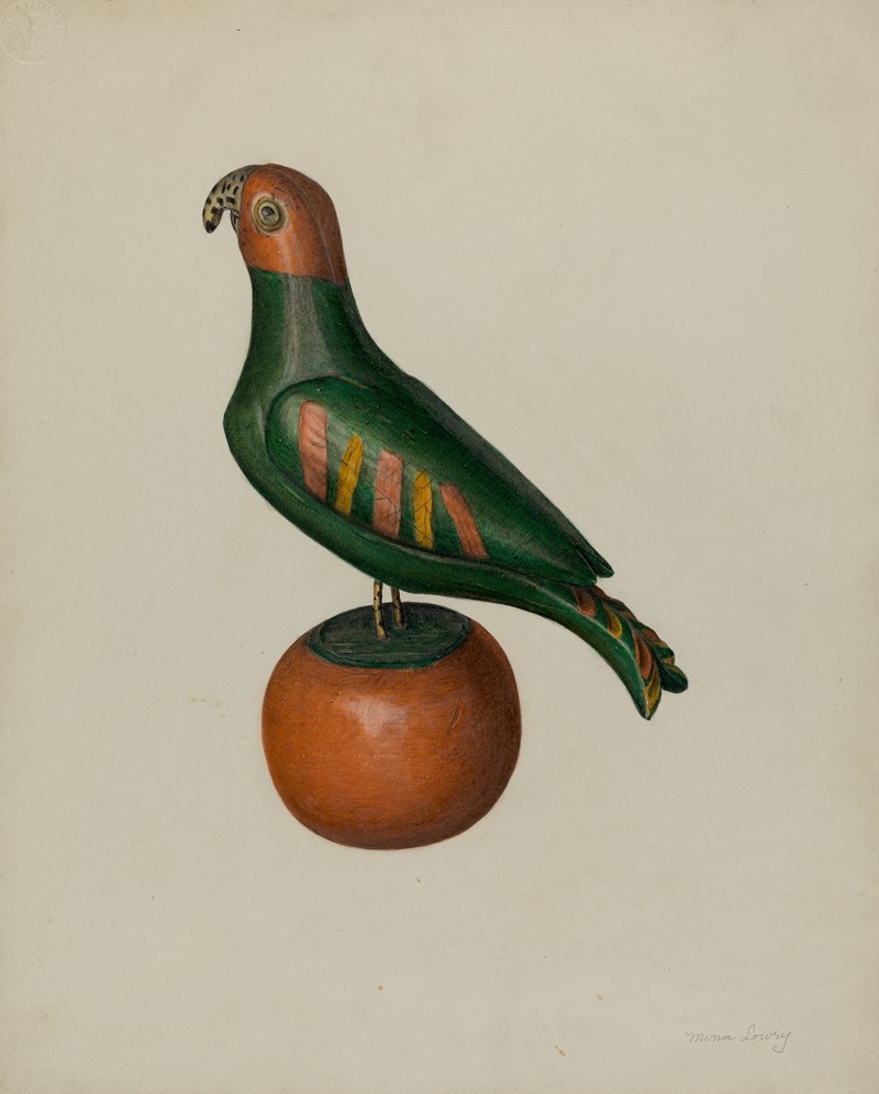 Mina Lowry - Pa. German Parrot