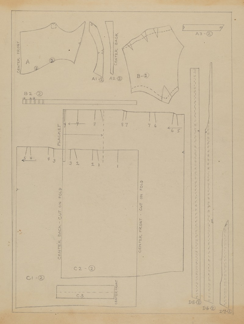 Nancy Crimi - Dress (Pattern)