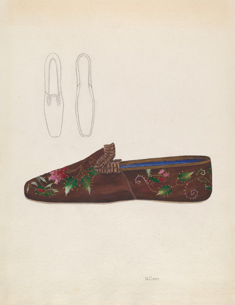 Nancy Crimi - Woman’s Slipper