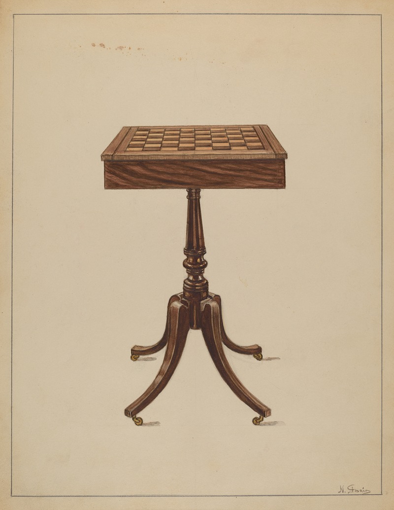 Nicholas Gorid - Checker Table