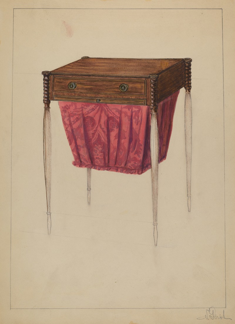 Nicholas Gorid - Sewing Table