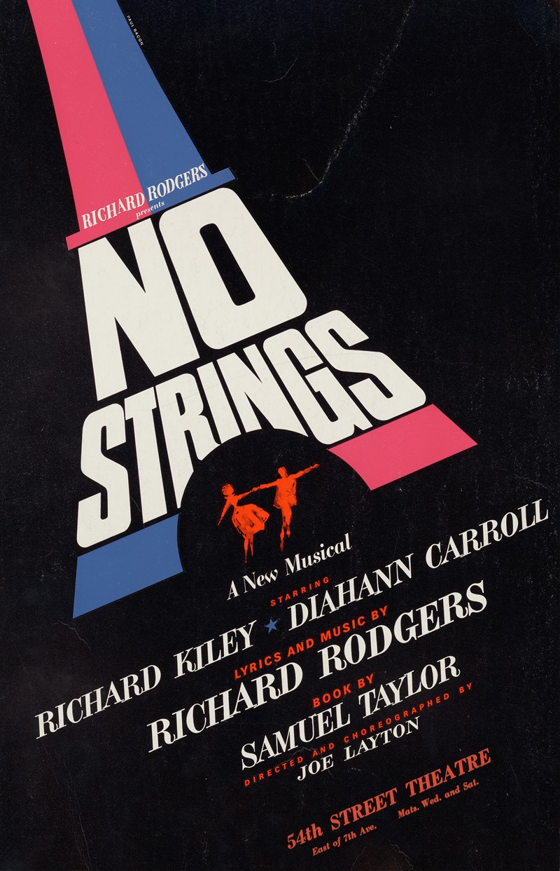 Paul Bacon - No strings, a new musical