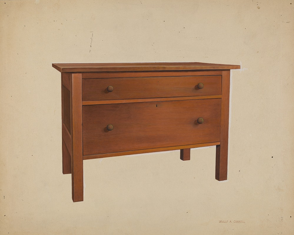 Orville A. Carroll - Shaker Table