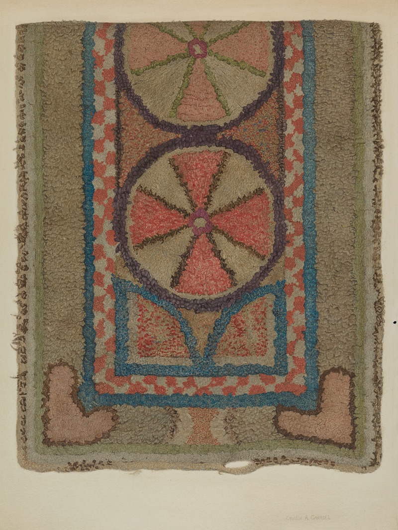 Orville A. Carroll - Shaker Tufted Wool Rug
