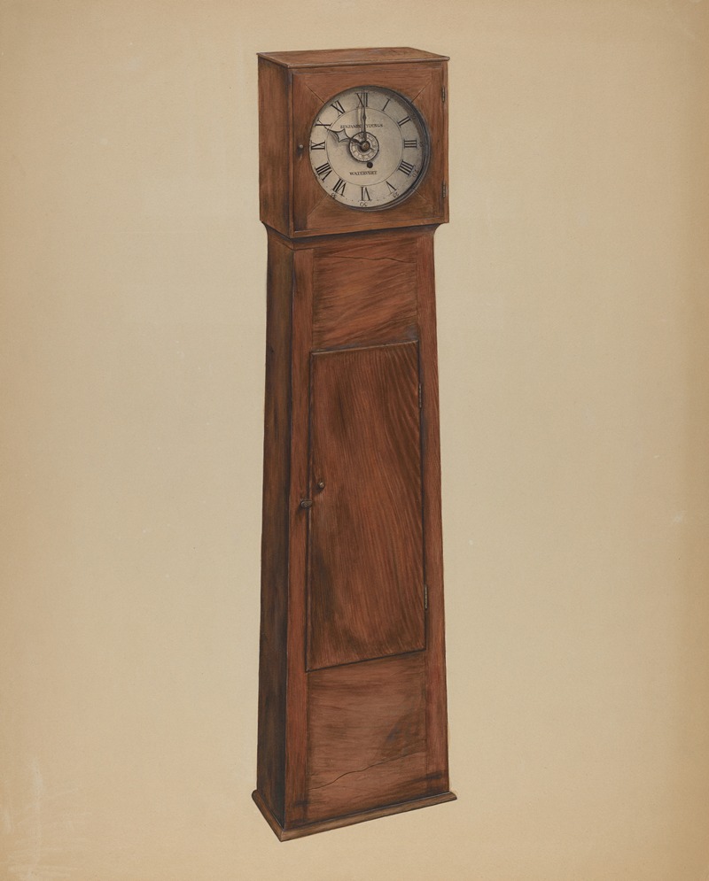 Orville Cline - Shaker Grandmother Clock