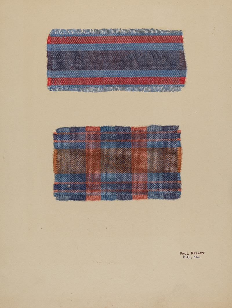 Paul Kelly - Textile Samples