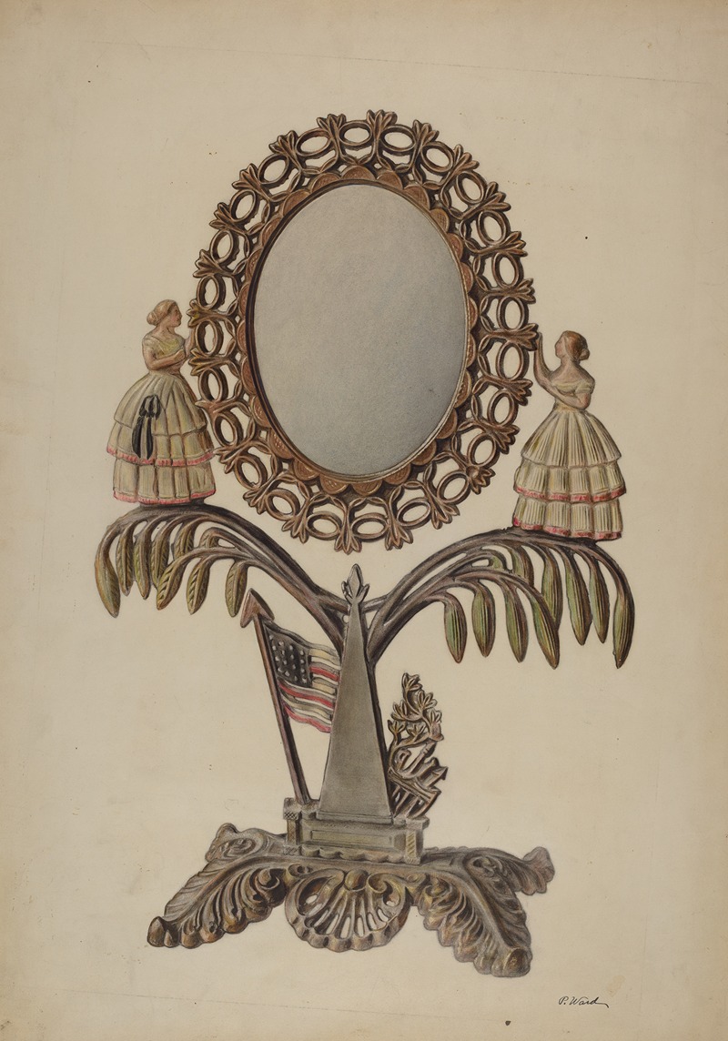 Paul Ward - Dressing Mirror (cast iron)