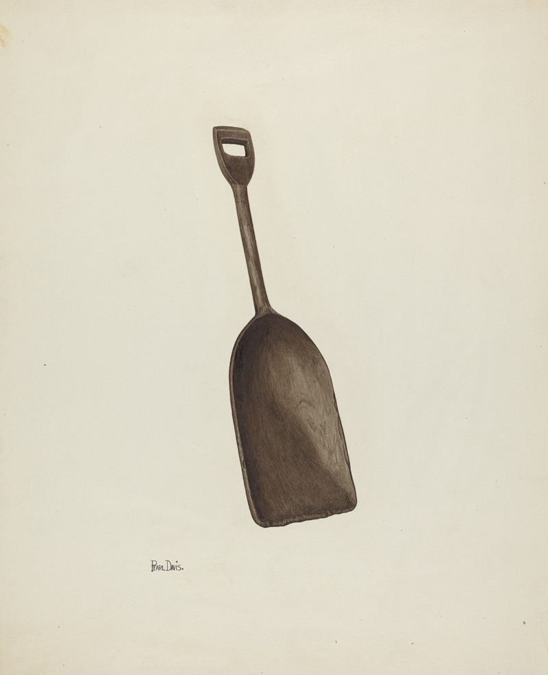 Pearl Davis - Wooden Grain Shovel