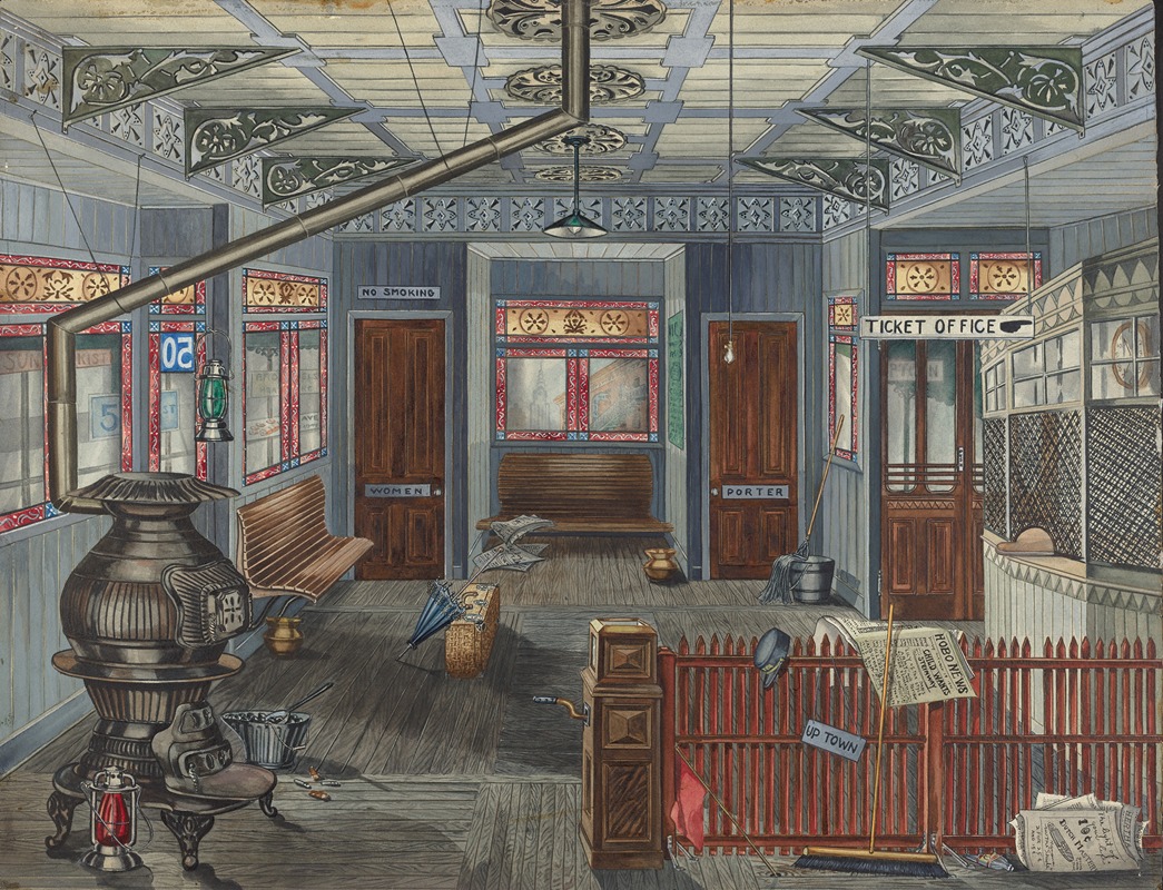 Perkins Harnly - El Station Interior