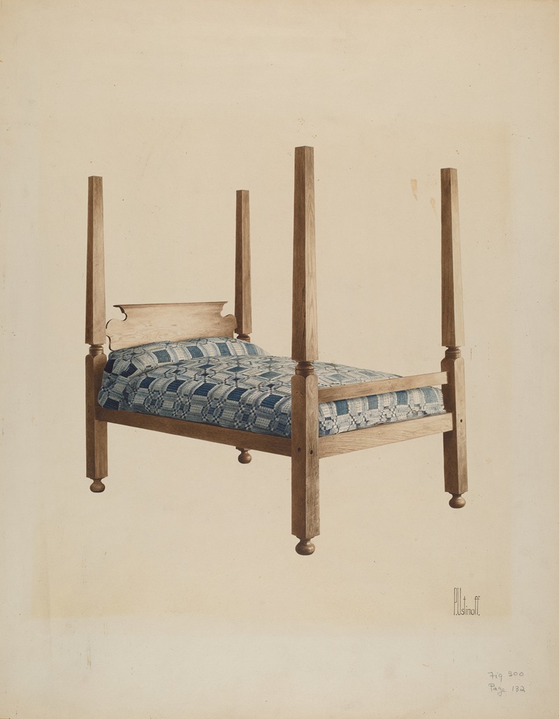 Peter C. Ustinoff - Four Poster Bed