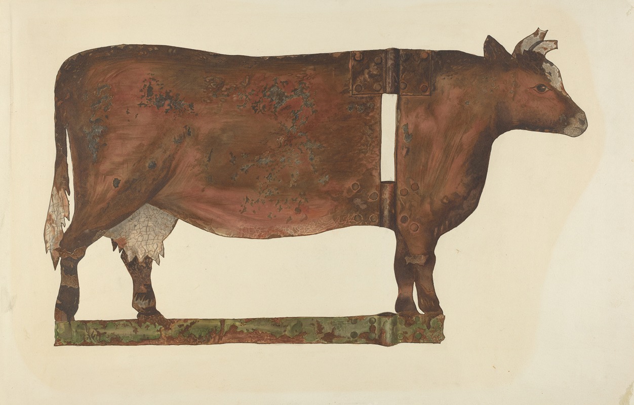 Philip Johnson - Cow Weather Vane