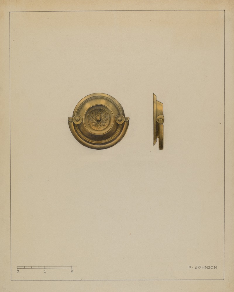 Philip Johnson - Drawer Pull