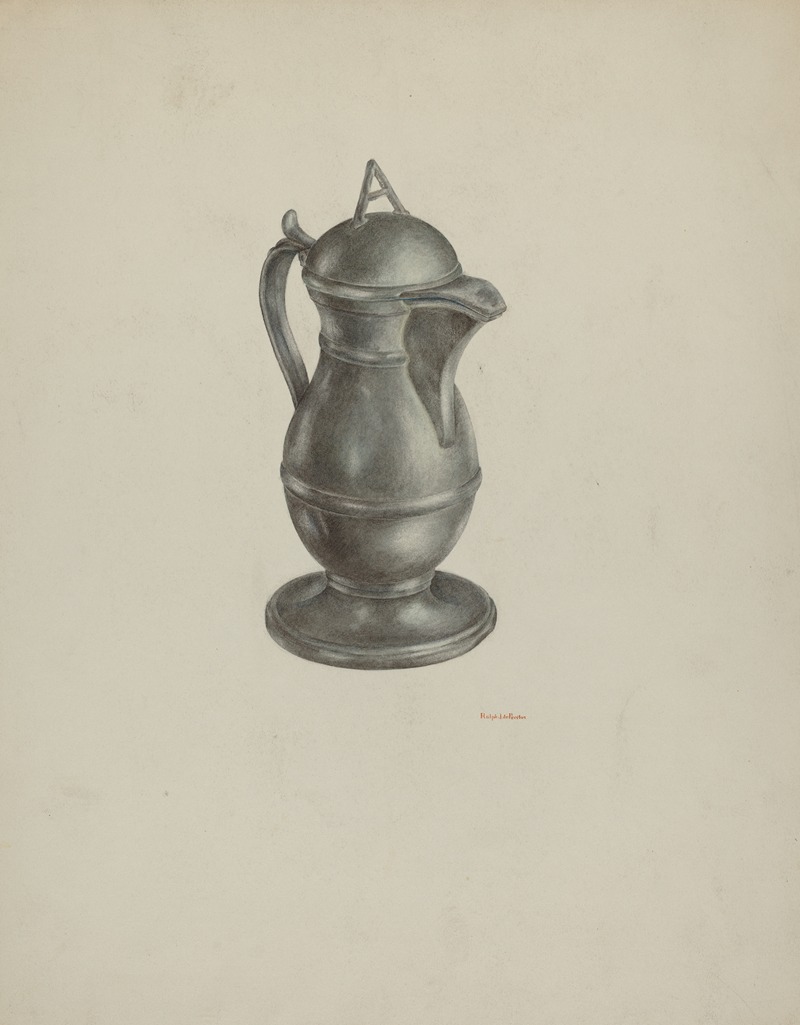 R.J. De Freitas - Pewter Jar