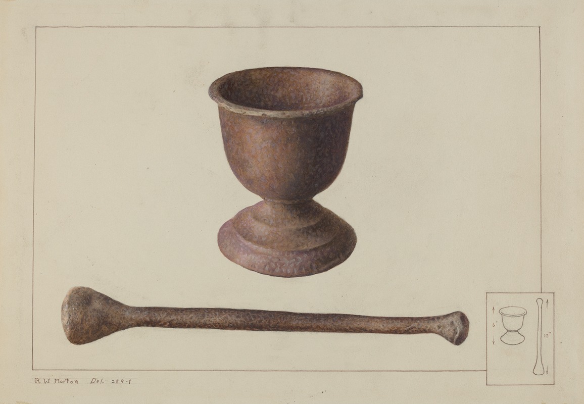 Ralph Morton - Mortar and Pestle